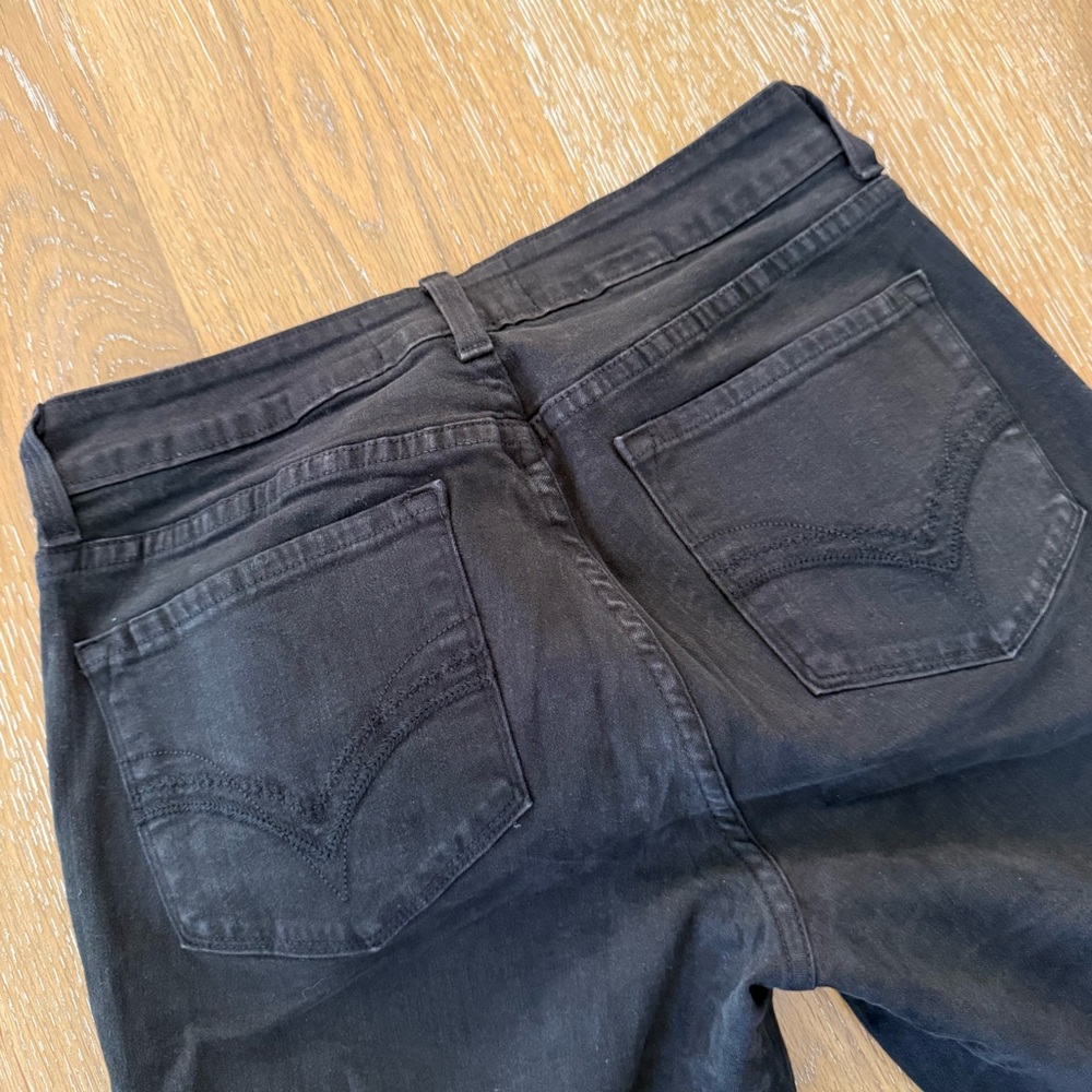 NYDJ Dark Gray Denim Jeans 8P - Picture 3 of 5